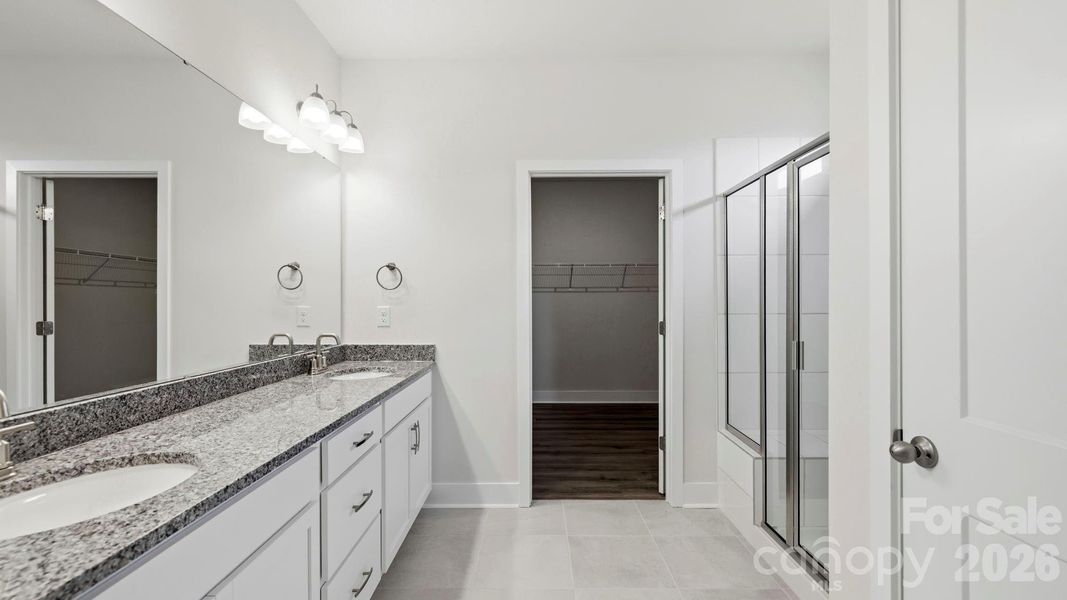 Furnished interior view inside a new home in Tap Root Farms, Fletcher (Image 11). Furnished interior view inside a new home in Tap Root Farms, Fletcher (Image 11).