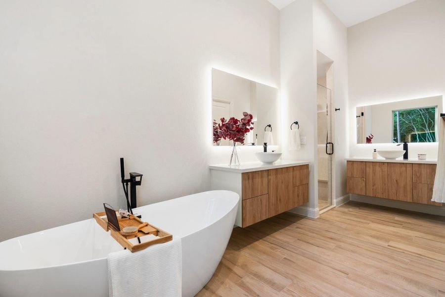 Furnished interior view inside a new home in , Tomball (Image 29). Furnished interior view inside a new home in , Tomball (Image 29).