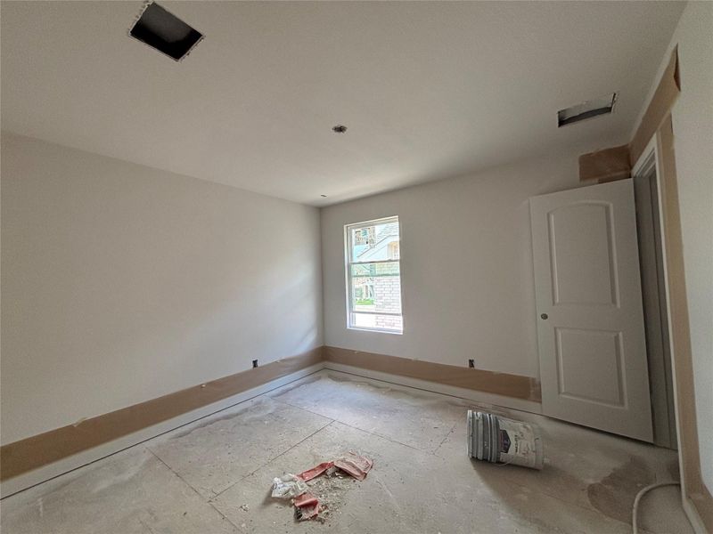 In-progress construction of a new home in Berry Creek Highlands, Georgetown, TX (Image 19).
