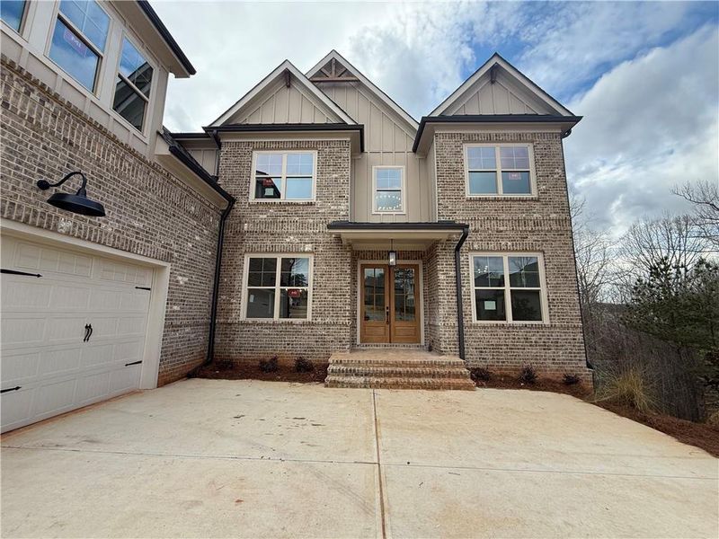 Front exterior of a new home in , Jefferson, GA, highlighting curb appeal (Image 19).