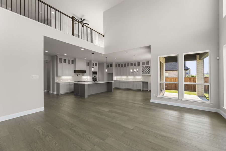 Representative unfurnished interior of a home built from the Cardiff by Windsor Homes in Nelson Lake Estates, Rockwall (Image 21).