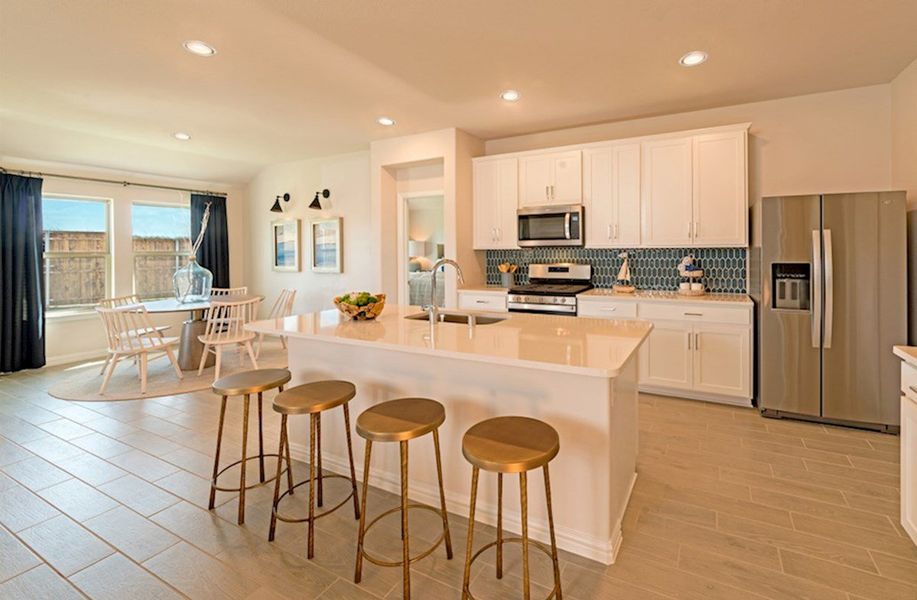 Teton Kitchen and Breakfast Area