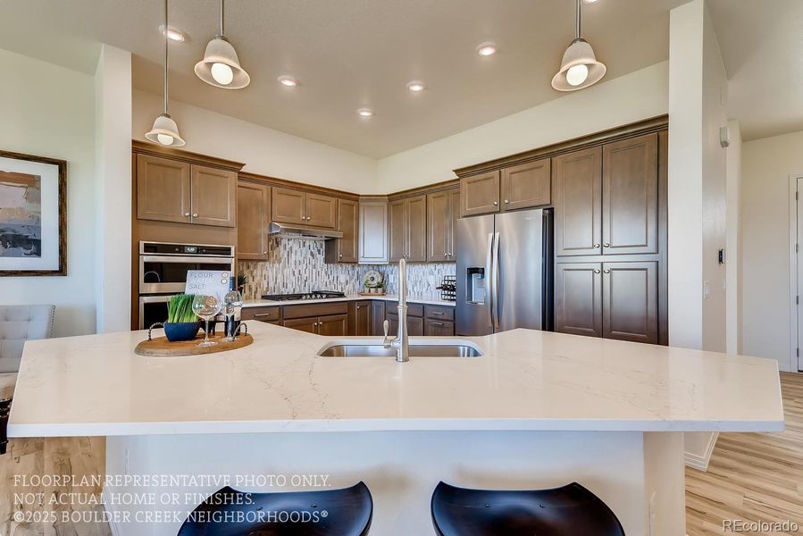 Furnished interior view inside a new home in , Westminster (Image 30).
