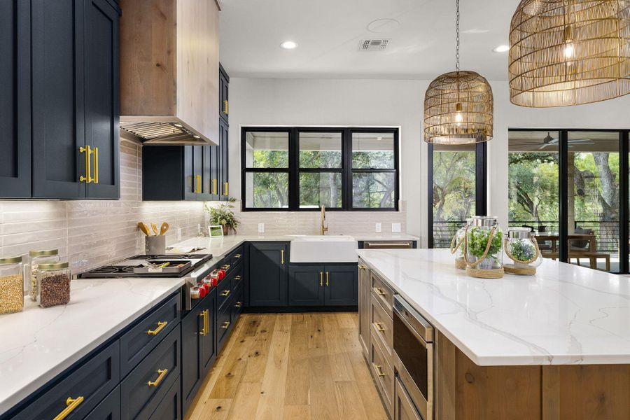 Furnished interior view inside a new home in , New Braunfels (Image 6). Furnished interior view inside a new home in , New Braunfels (Image 6).