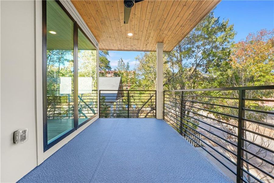 Exterior details and patio area of a home in , Atlanta (Image 29). Exterior details and patio area of a home in , Atlanta (Image 29).