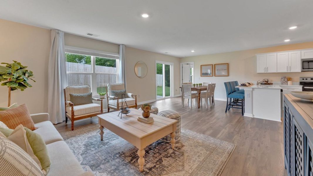 Furnished interior view inside a new home in Oak Hill, Vonore (Image 9).
