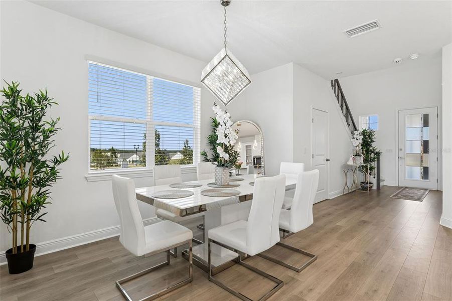 Furnished interior view inside a new home in Hills of Minneola, Minneola (Image 6).
