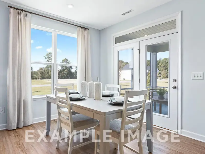 Furnished interior view inside a new home in Retreat at North Main, Lillington (Image 7).
