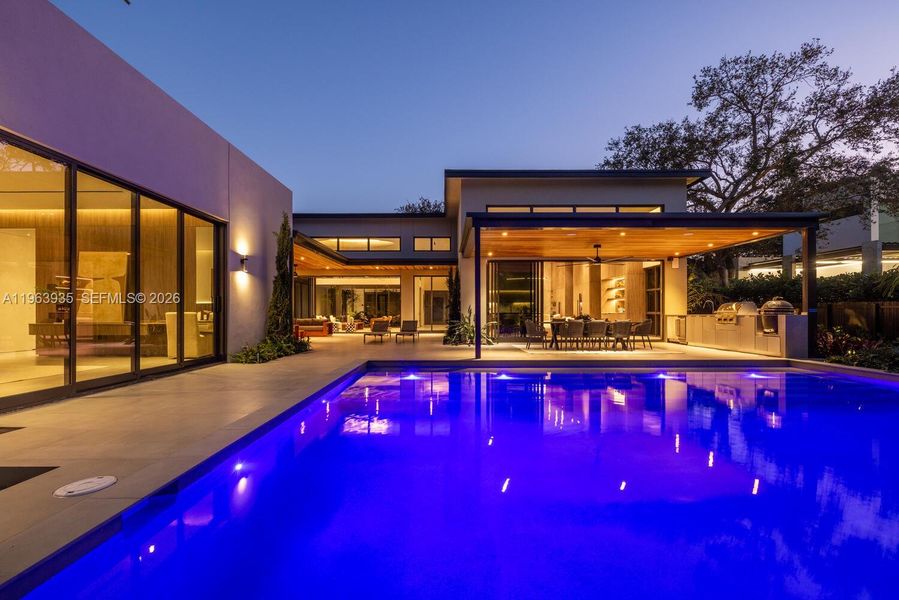 Exterior details and patio area of a home in , Miami Shores (Image 31).