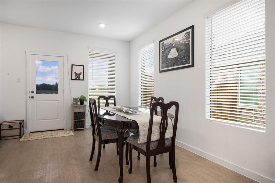 Furnished interior view inside a new home in Mobberly Farms, Pilot Point (Image 16).