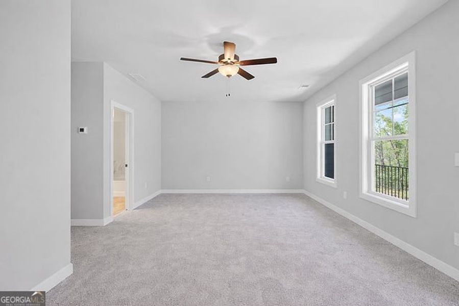 Spacious, unfurnished interior of a new home in The Park at Gainesville Township, Gainesville (Image 27).