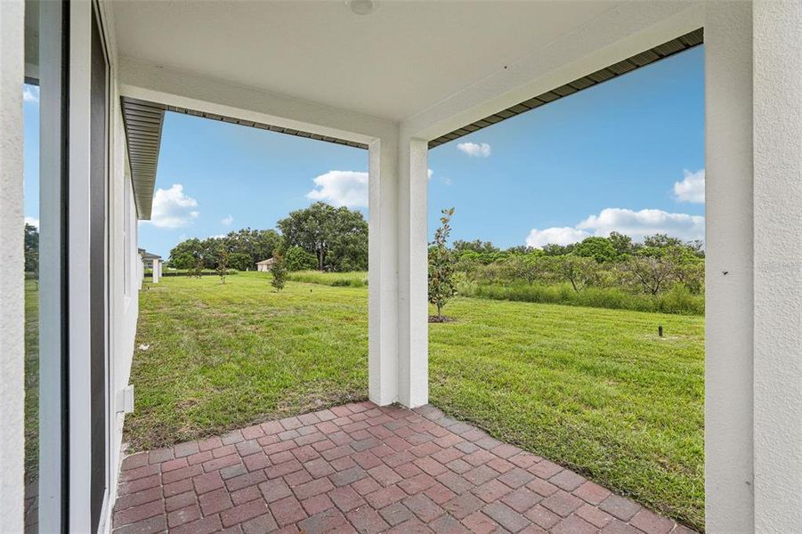 Exterior details and patio area of a home in Hamilton Bluff - Signature Series, Lake Hamilton (Image 27).