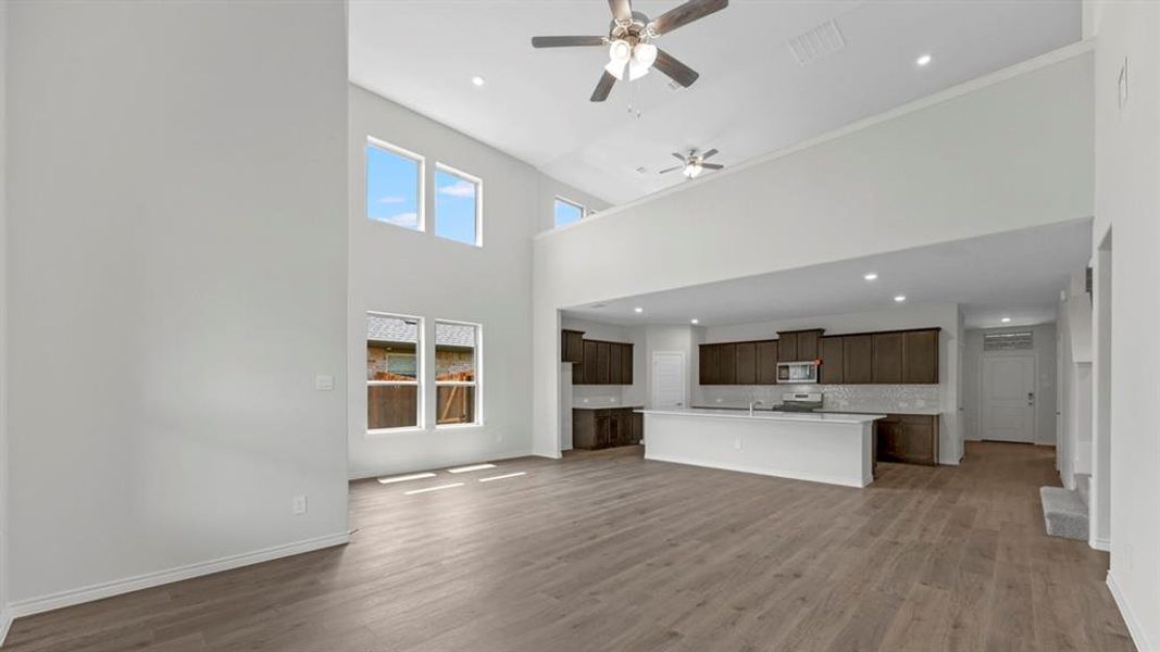 Spacious, unfurnished interior of a new home in Silverado, Aubrey (Image 26). Spacious, unfurnished interior of a new home in Silverado, Aubrey (Image 26).
