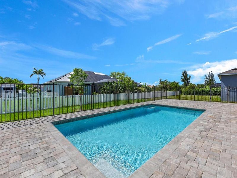 Exterior details and patio area of a home in , Port Charlotte (Image 21). Exterior details and patio area of a home in , Port Charlotte (Image 21).