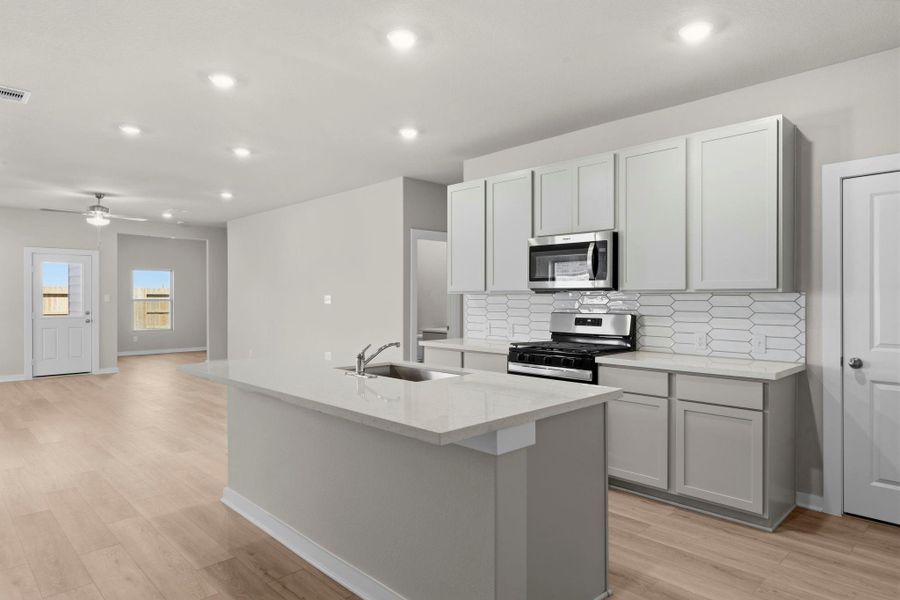 Furnished interior view inside a new home in Cypress Green, Hockley (Image 8).
