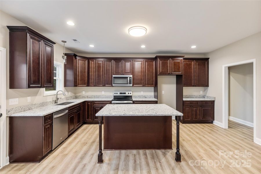 Furnished interior view inside a new home in , China Grove (Image 4).
