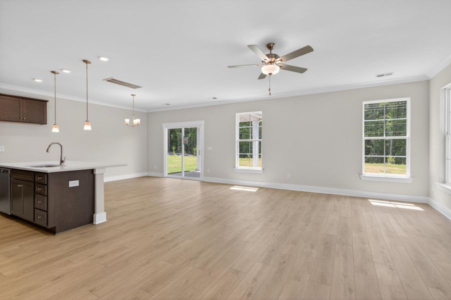Spacious, unfurnished interior of a new home in Highland Bluff, Aiken (Image 11).