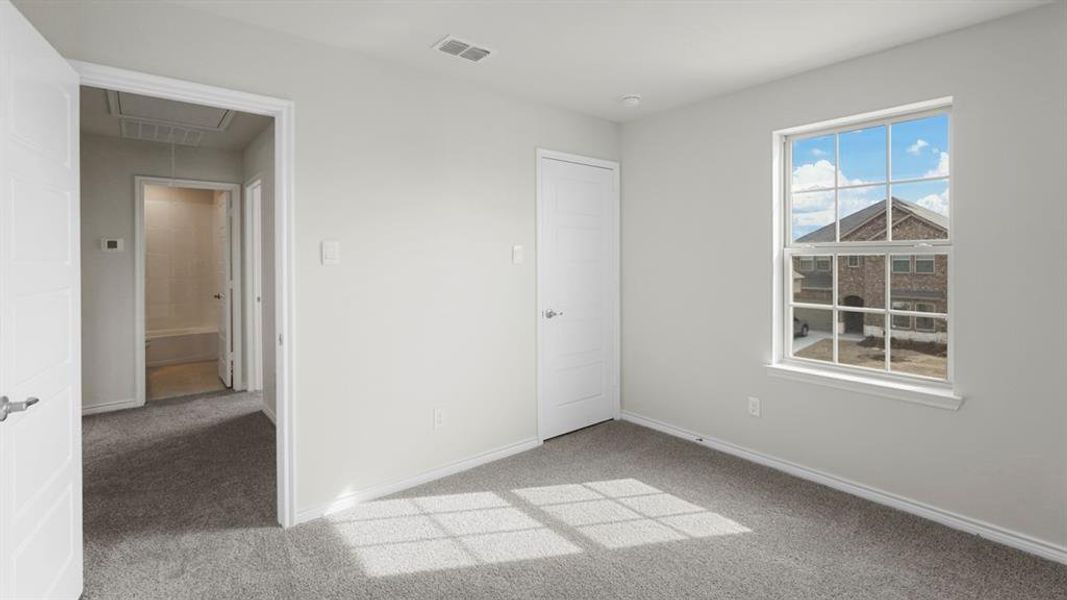Spacious, unfurnished interior of a new home in Fireside by the Lake, Garland (Image 15). Spacious, unfurnished interior of a new home in Fireside by the Lake, Garland (Image 15).