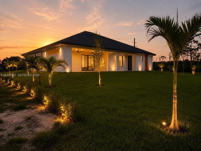 Exterior details and patio area of a home in , Cape Coral (Image 3).