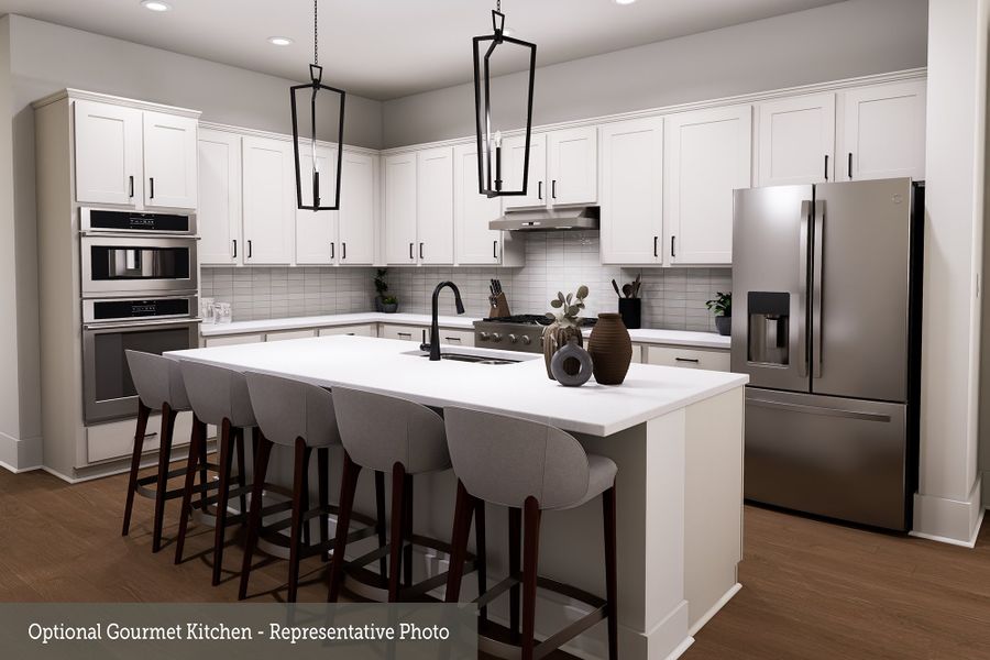 The Crystal Beach - Optional Cooktop Kitchen