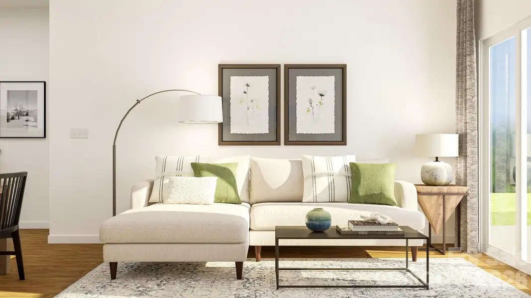 Furnished interior view inside a new home in The Vines, Charlotte (Image 6).