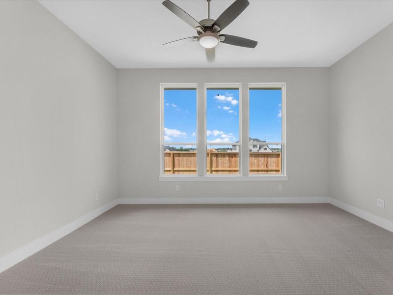Spacious, unfurnished interior of a new home in Pecan Ridge, Fulshear (Image 23). Spacious, unfurnished interior of a new home in Pecan Ridge, Fulshear (Image 23).