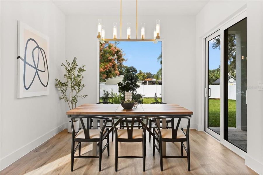 Furnished interior view inside a new home in , Orlando (Image 6). Furnished interior view inside a new home in , Orlando (Image 6).