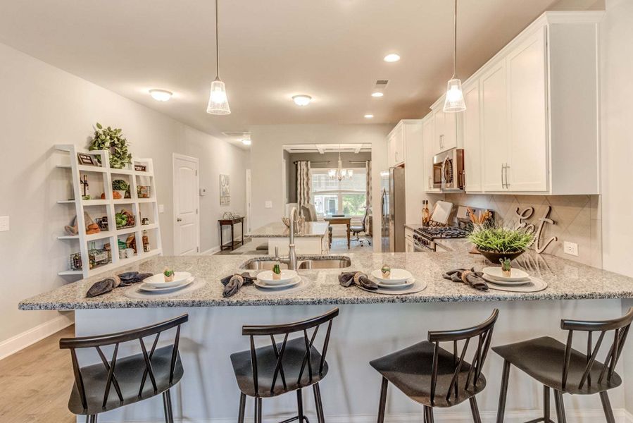 Representative furnished interior of a home built from the Rivermist by Caviness & Cates Communities in Maggie Way, Wendell (Image 181).