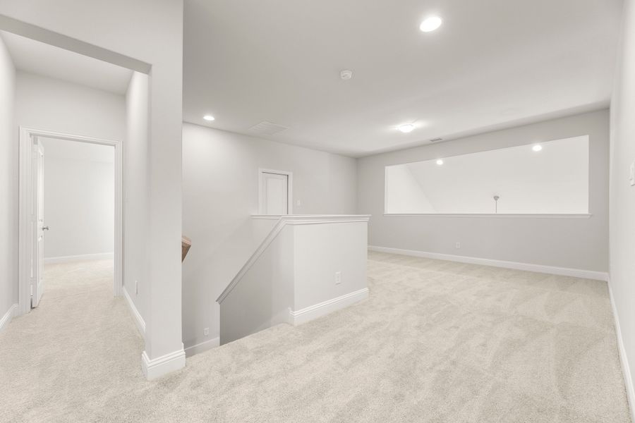 Representative unfurnished interior of a home built from the Hero by Rockwell Homes in Creekside, Royse City (Image 86). Representative unfurnished interior of a home built from the Hero by Rockwell Homes in Creekside, Royse City (Image 86).
