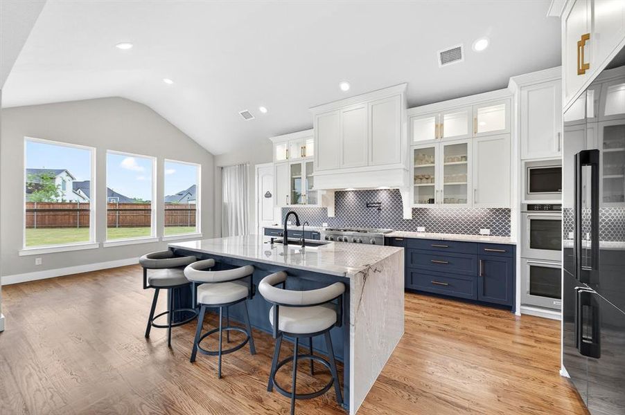 Furnished interior view inside a new home in Light Farms Graham/Reagan, Celina (Image 30).
