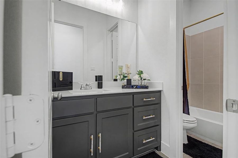 Furnished interior view inside a new home in Devonshire, Forney (Image 35).