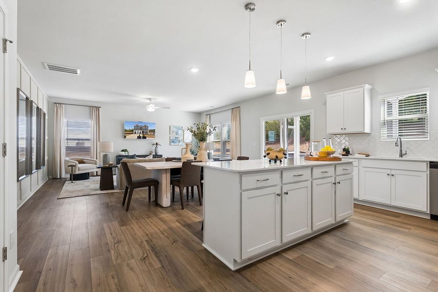 Furnished interior view inside a new home in Six Oaks, Summerville (Image 17).
