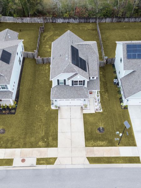 Front exterior of a new home in Abbey Walk, Moncks Corner, SC, highlighting curb appeal (Image 2). Front exterior of a new home in Abbey Walk, Moncks Corner, SC, highlighting curb appeal (Image 2).