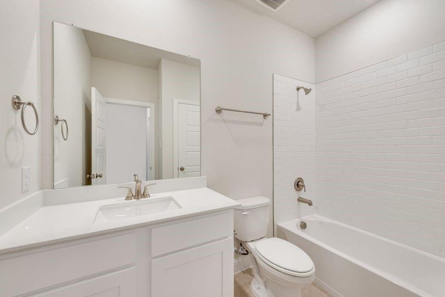 Furnished interior view inside a new home in Bayside, Rowlett (Image 13).