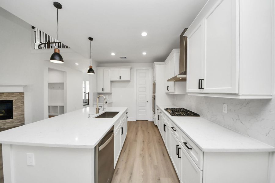 Furnished interior view inside a new home in , Montgomery (Image 5). Furnished interior view inside a new home in , Montgomery (Image 5).