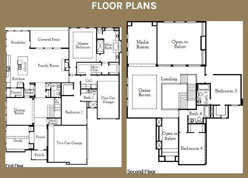 Floorplans - Representative Photo