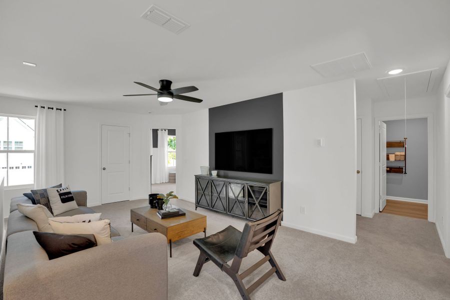 Furnished interior view inside a new home in Grand Arbor, Blythewood (Image 38).
