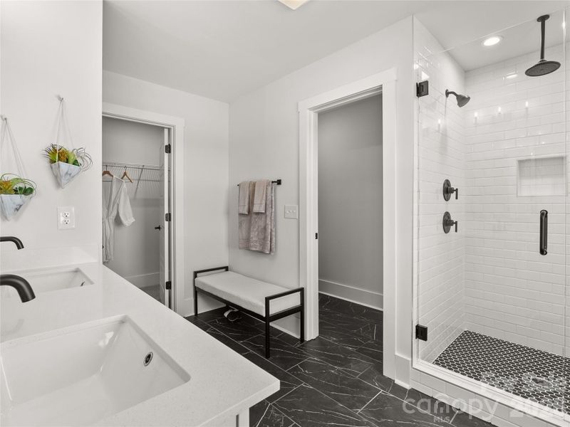 Furnished interior view inside a new home in Stonebridge Fairways, Monroe (Image 5).