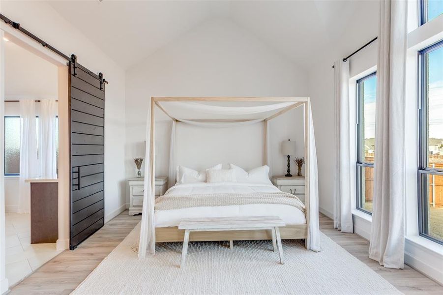 Furnished interior view inside a new home in Ventana, Fort Worth (Image 30).