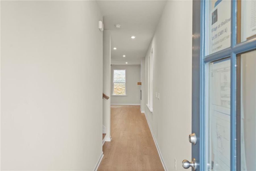 Spacious, unfurnished interior of a new home in The Village at Shallowford, Kennesaw (Image 31).