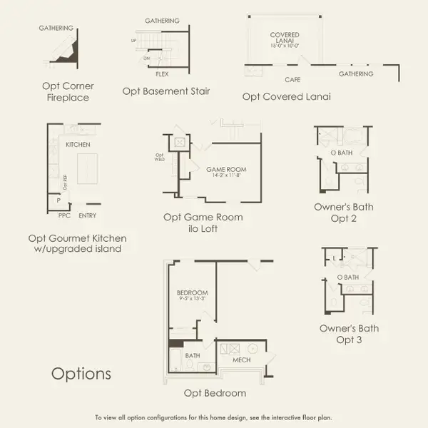 2D floor plan layout for the Newberry by Pulte Homes in Independence at Carter's Station, Columbia, TN (Image 4).