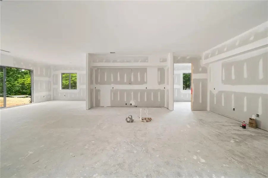In-progress construction of a new home in , Marietta, GA (Image 11).