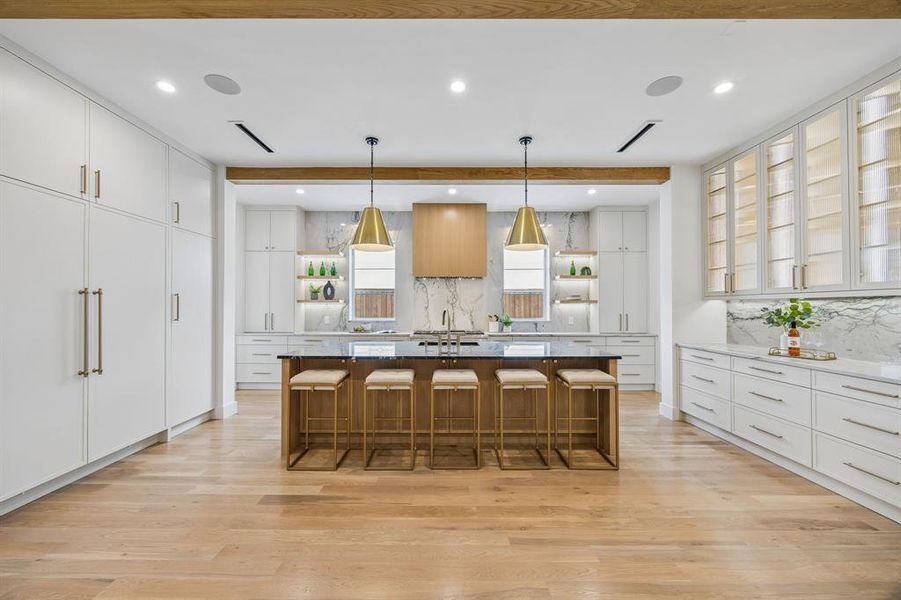 Furnished interior view inside a new home in , Dallas (Image 19).