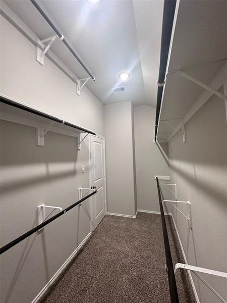 Endless master walk in closet