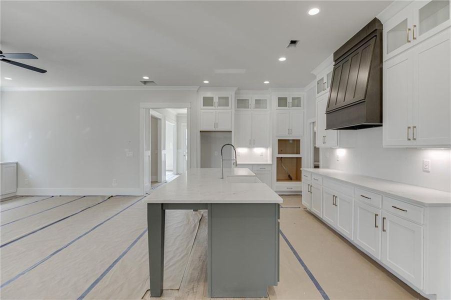 In-progress construction of a new home in , Buford, GA (Image 31).