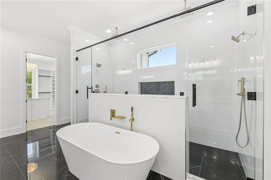 Furnished interior view inside a new home in , Grayson (Image 28).