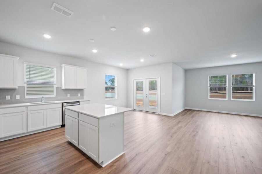 Furnished interior view inside a new home in Bradford Pointe, Summerville (Image 6).