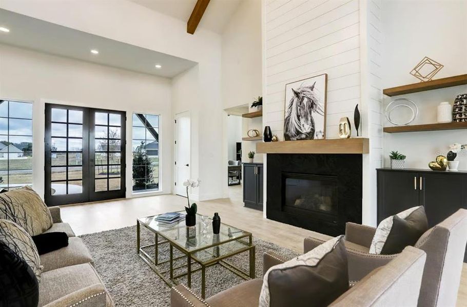 Furnished interior view inside a new home in , Auburndale (Image 9). Furnished interior view inside a new home in , Auburndale (Image 9).