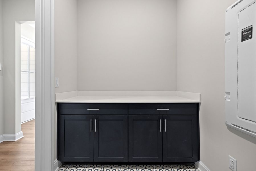 Representative furnished interior of a home built from the Walton by Riverside Homes in Mariposa at EverRange, Jacksonville (Image 14).