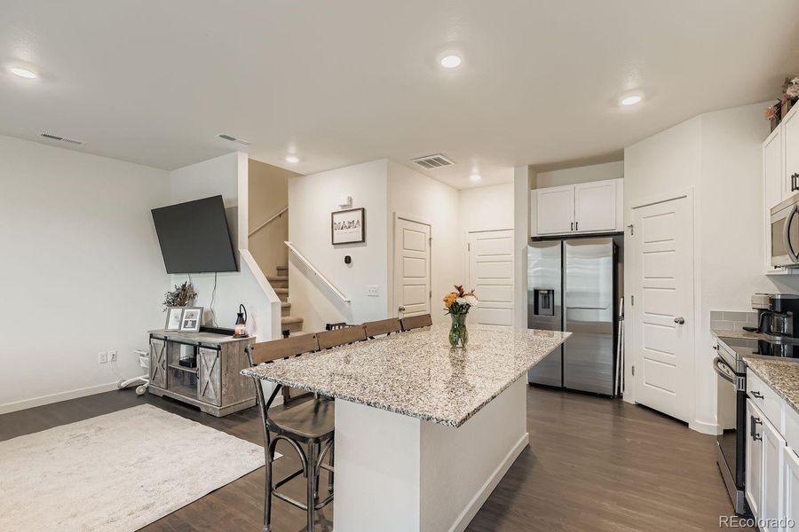 Furnished interior view inside a new home in , Fort Lupton (Image 9).